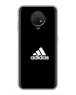 Чехол для Nokia G10 с картинкой «Adidas Red Style»