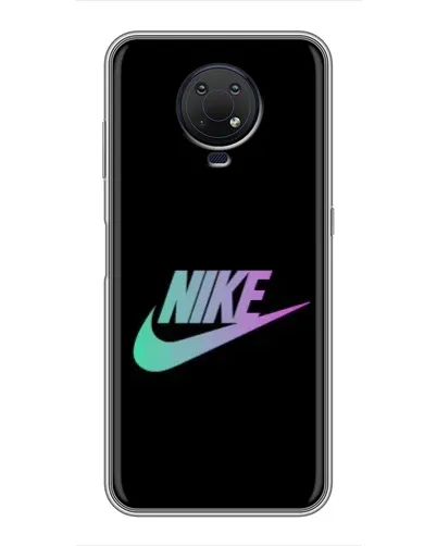 Чехол для Nokia G10 с картинкой «Nike — городская ночь»