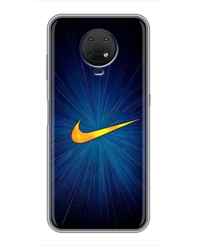 Чохол для Nokia G10 з картинкою «Синій пульс Nike» Чохол для Nokia G10 з картинкою «Синій пульс Nike»