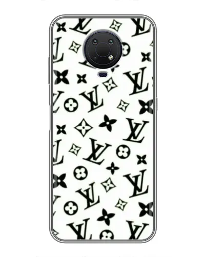 Чехол для Nokia G10 с картинкой «Монохромный хаос LV»