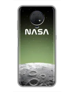 Чехол для Nokia G10 с картинкой «NASA — лунный градиент»