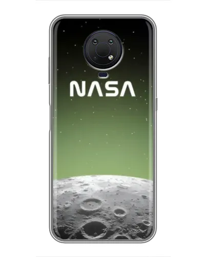 Чехол для Nokia G10 с картинкой «NASA — лунный градиент» Чехол для Nokia G10 с картинкой «NASA — лунный градиент»