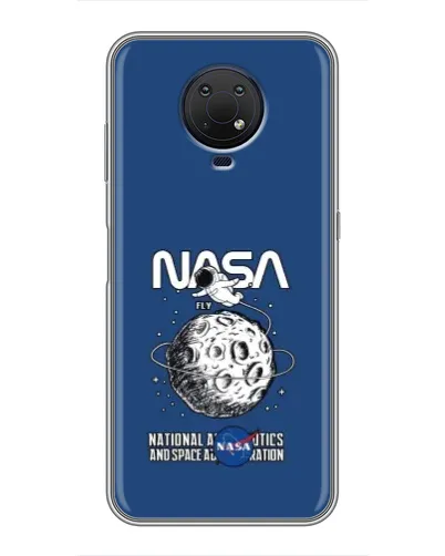 Чехол для Nokia G10 с картинкой «NASA — лунная миссия» Чехол для Nokia G10 с картинкой «NASA — лунная миссия»