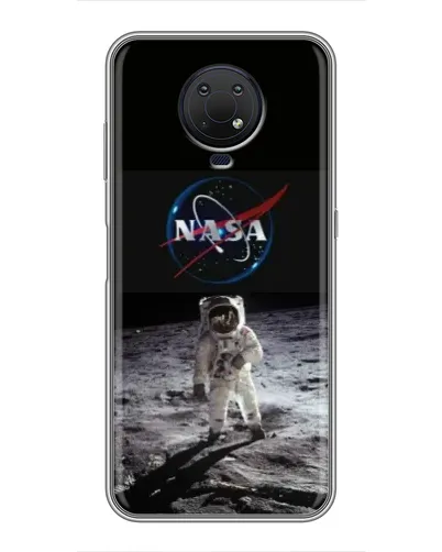 Чехол для Nokia G10 с картинкой «Астронавт на Луне» Чехол для Nokia G10 с картинкой «Астронавт на Луне»