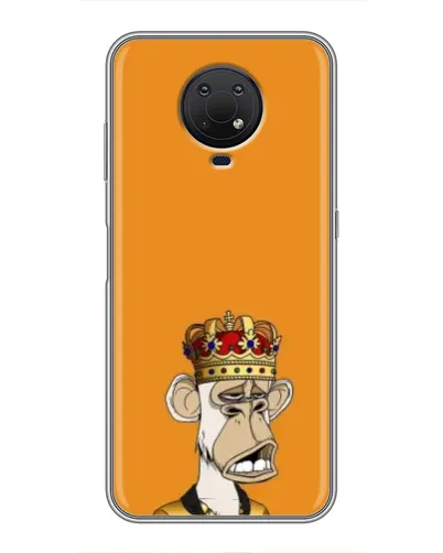 Чехол для Nokia G10 с картинкой «Золотая обезьяна Bored Ape» Чехол для Nokia G10 с картинкой «Золотая обезьяна Bored Ape»
