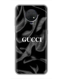 Чехол для Nokia G10 с картинкой «Gucci — шелковые волны» Чехол для Nokia G10 с картинкой «Gucci — шелковые волны»