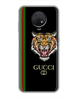 Чехол для Nokia G10 с картинкой «Тигр Gucci»