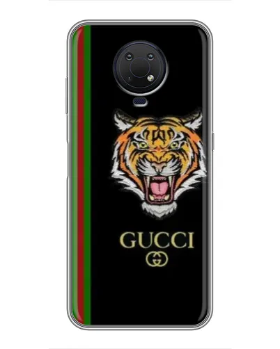 Чехол для Nokia G10 с картинкой «Тигр Gucci»