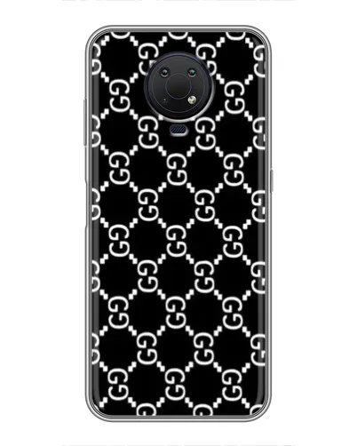 Чехол для Nokia G10 с картинкой «Gucci — сетчатый паттерн»