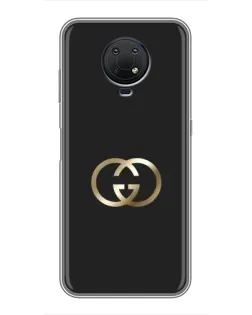 Чехол для Nokia G10 с картинкой «Минимализм Gucci»
