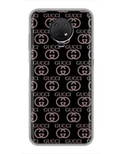 Чехол для Nokia G10 с картинкой «Классическая монограмма Gucci»