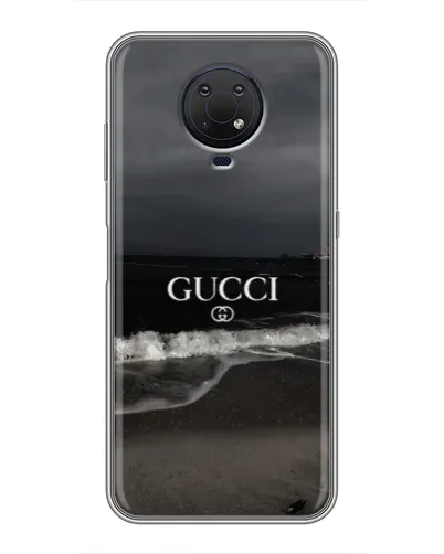 Чехол для Nokia G10 с картинкой «Gucci — морской прибой»