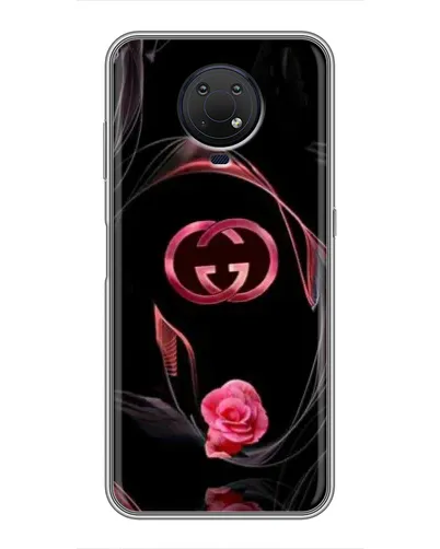 Чехол для Nokia G10 с картинкой «Gucci — неоновая роза»