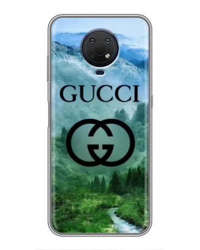 Чехол для Nokia G10 с картинкой «Gucci — горный пейзаж»
