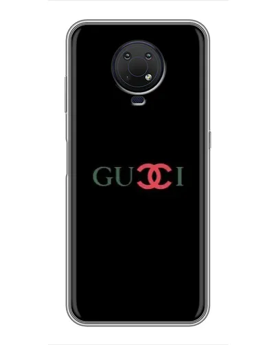 Чехол для Nokia G10 с картинкой «Gucci — красный градиент»