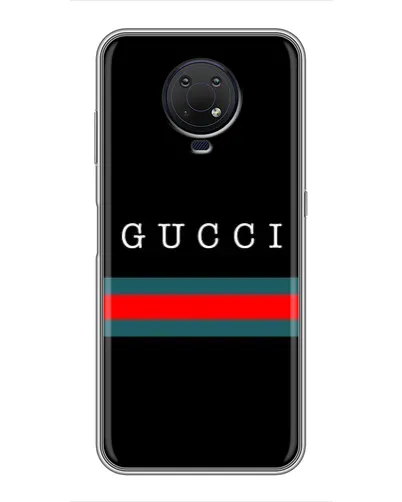 Чехол для Nokia G10 с картинкой «Gucci — красный пояс»