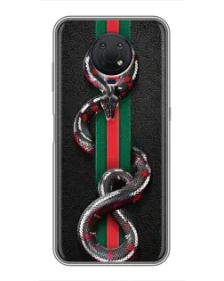 Чохол для Nokia G10 з картинкою «Gucci — змія на смузі» Чохол для Nokia G10 з картинкою «Gucci — змія на смузі»
