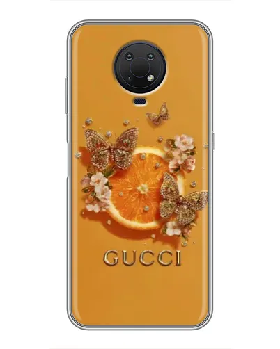 Чохол для Nokia G10 з картинкою «Gucci — золоті метелики» Чохол для Nokia G10 з картинкою «Gucci — золоті метелики»