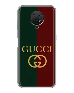 Чохол для Nokia G10 з картинкою «Gucci — темно-зелений градієнт» Чохол для Nokia G10 з картинкою «Gucci — темно-зелений градієнт»