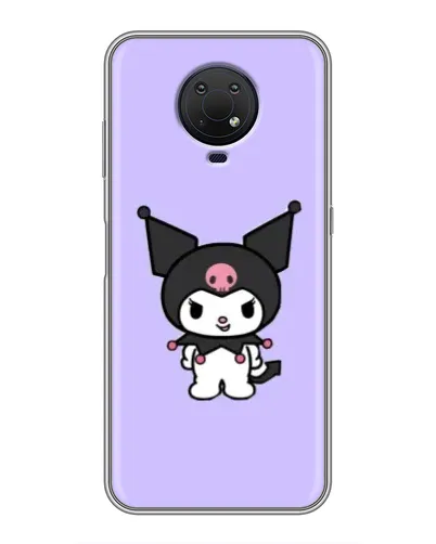 Чохол для Nokia G10 з картинкою «Kuromi — ніжний фіолетовий»