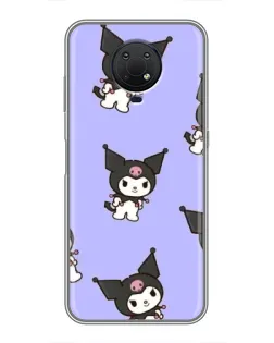 Чохол для Nokia G10 з картинкою «Паттерн з Kuromi»