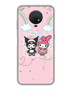 Чохол для Nokia G10 з картинкою «My Melody та Kuromi»