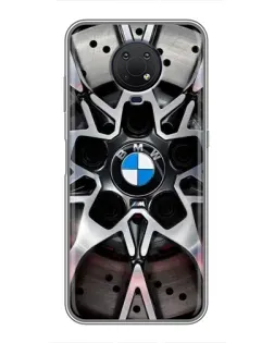 Чехол для Nokia G10 с картинкой «BMW — деталь диска»