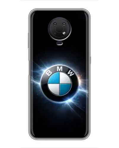 Чехол для Nokia G10 с картинкой «BMW — неоновое сияние» Чехол для Nokia G10 с картинкой «BMW — неоновое сияние»