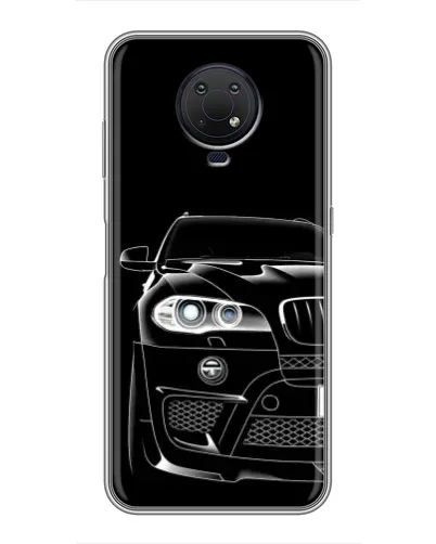 Чехол для Nokia G10 с картинкой «Темный силуэт BMW» Чехол для Nokia G10 с картинкой «Темный силуэт BMW»