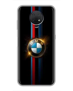 Чехол для Nokia G10 с картинкой «BMW M-Power неон»
