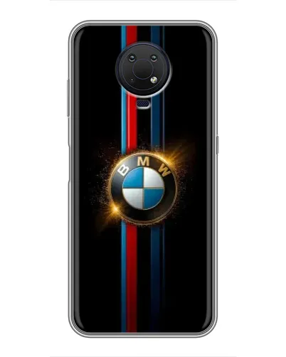 Чехол для Nokia G10 с картинкой «BMW M-Power неон» Чехол для Nokia G10 с картинкой «BMW M-Power неон»