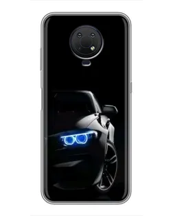 Чохол для Nokia G10 з картинкою «BMW — нічний погляд»