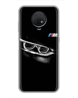 Чохол для Nokia G10 з картинкою «BMW — погляд тигра»