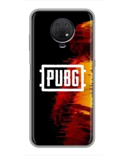 Чехол для Nokia G10 с картинкой «Яркий логотип PUBG» Чехол для Nokia G10 с картинкой «Яркий логотип PUBG»
