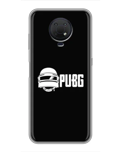 Чехол для Nokia G10 с картинкой «PUBG — классический лого»