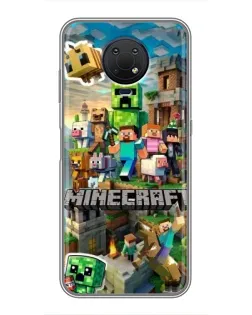 Чохол для Nokia G10 з картинкою «Замок Minecraft» Чохол для Nokia G10 з картинкою «Замок Minecraft»