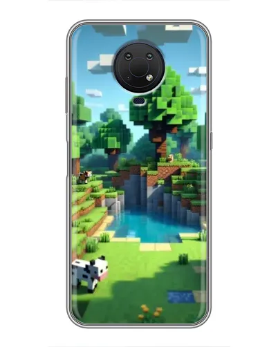 Чехол для Nokia G10 с картинкой «Minecraft летний день» Чехол для Nokia G10 с картинкой «Minecraft летний день»