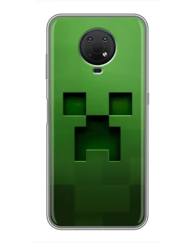 Чехол для Nokia G10 с картинкой «Крипер микро-дизайн» Чехол для Nokia G10 с картинкой «Крипер микро-дизайн»