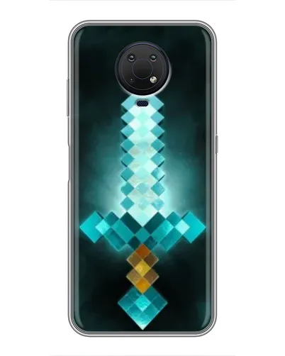 Чехол для Nokia G10 с картинкой «Алмазный меч неон» Чехол для Nokia G10 с картинкой «Алмазный меч неон»