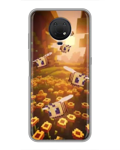 Чехол для Nokia G10 с картинкой «Поле подсолнухов» Чехол для Nokia G10 с картинкой «Поле подсолнухов»
