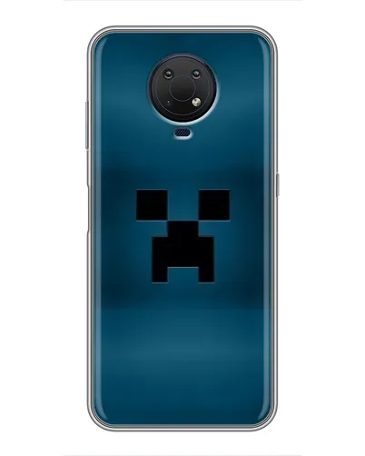 Чехол для Nokia G10 с картинкой «Крипер текстура» Чехол для Nokia G10 с картинкой «Крипер текстура»