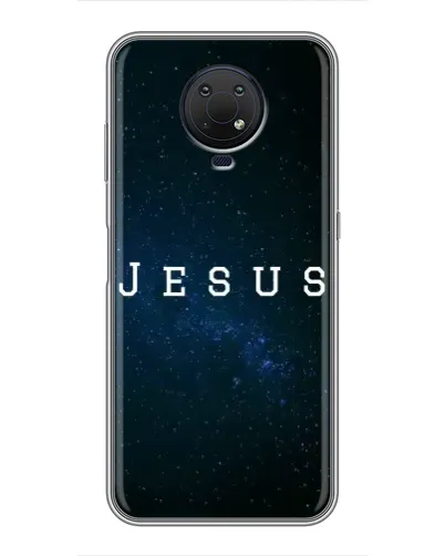 Чехол для Nokia G10 с картинкой «Звездное небо Jesus»