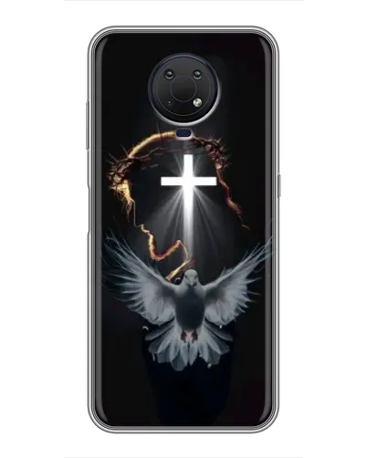 Чехол для Nokia G10 с картинкой «Голубь и Свет»