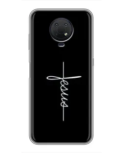 Чехол для Nokia G10 с картинкой «Тонкая линия веры»