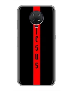 Чехол для Nokia G10 с картинкой «Красная линия веры»