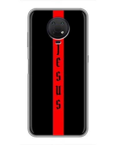 Чехол для Nokia G10 с картинкой «Красная линия веры»