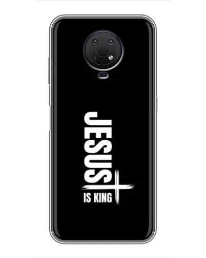 Чехол для Nokia G10 с картинкой «Вертикаль веры Jesus»