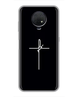 Чохол для Nokia G10 з картинкою «Тонкий хрест» Чохол для Nokia G10 з картинкою «Тонкий хрест»