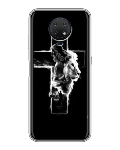 Чохол для Nokia G10 з картинкою «Сяючий хрест Jesus» Чохол для Nokia G10 з картинкою «Сяючий хрест Jesus»