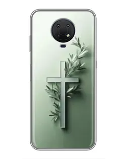 Чохол для Nokia G10 з картинкою «Оливкова гілка» Чохол для Nokia G10 з картинкою «Оливкова гілка»